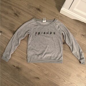 Gray Friends Sweatshirt and Sweatpants